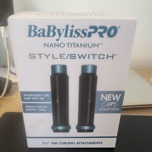 BaBylissPRO Nano Titanium StyleSwitch Curling Attachments -